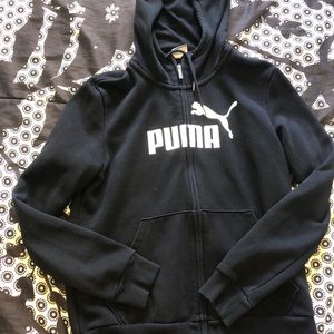 Black Puma Hoodie